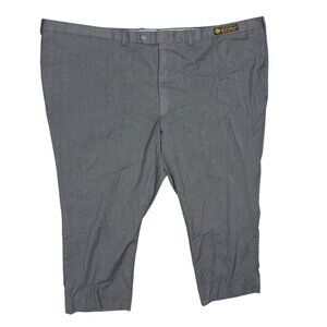 NWT Jack Victor Riviera Loro Piana Dress Pants 130s Wool Trousers Grey 56x28